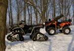Квадроцикл снегоход
